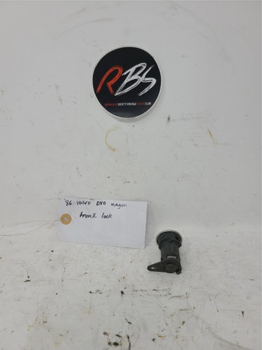 Volvo 240 wagon trunk lock - 240,
