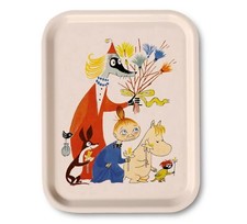 Moomin Birch Tray Easter White