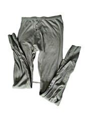 Long JohnsThermal Leggings Underwear Grey Army Issue Light Weight Long New S-L
