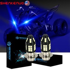 2x H6M Ice Blue 8000K LED