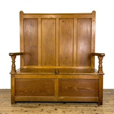 Antique Country Pine Settle