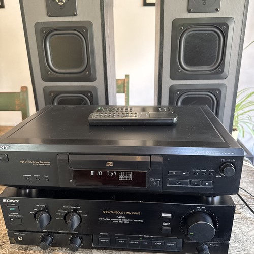Sony amplifier f410r with - amplifier,
