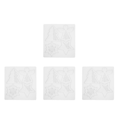 Pieces christmas angel mould - 4,