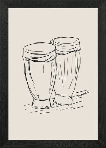 Two conga drums line - drums,