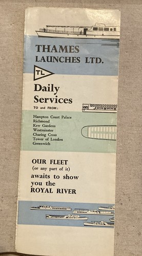 Ephemera thames launches river - ephemera,