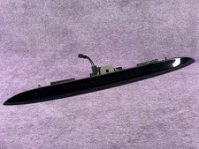 Mini R53 Cooper S Boot Lid Handle Number Plate Lights BLACK 668/9 R52 R50 Gloss
