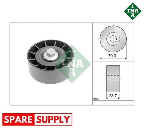 Deflection guide pulley - deflection/guide,