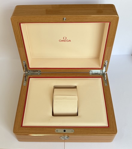 Genuine large wooden omega - genuine,