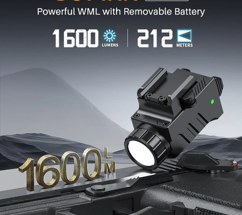 Tactical flashlight sst40 led - tactical,