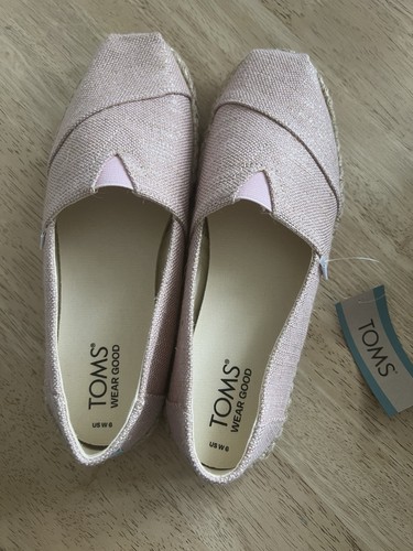 Toms alpargata pink canvas - toms,