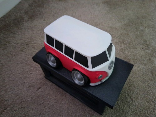 Printed volkswagen camper - 3d,