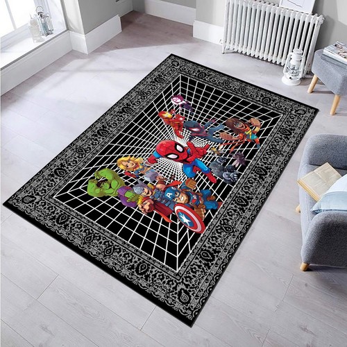 Spiderman rug boys room - spiderman,