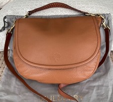 EXCELLENT Mulberry LARGE OAK EFFIE SATCHEL in Gorgeous Pebbled Leather & Dustbag