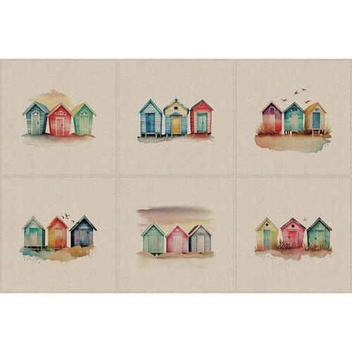 Cotton rich linen look fabric - rich,