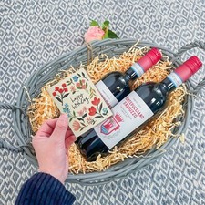 Wickerfield Basket Newborn Baby Gift Hamper Retail Display Bathroom Storage