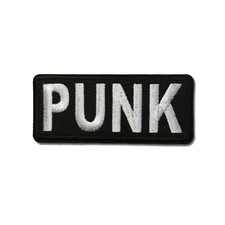 Embroidered 3" Punk Sew or