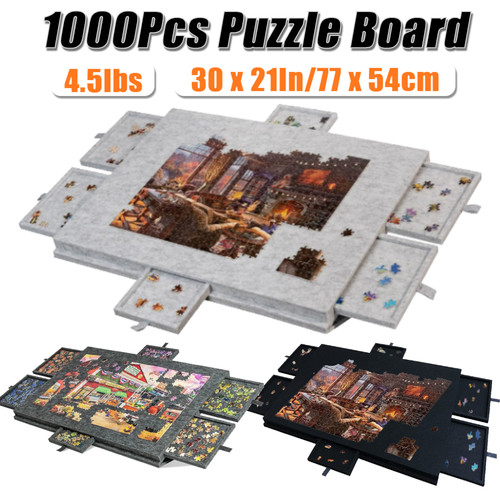 1000pcs puzzle board 1 - board, 2-in-1