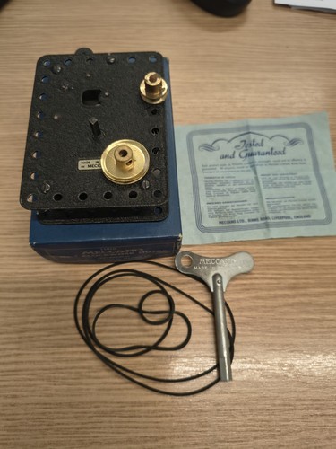 Meccano clockwork motor 1 - clockwork,