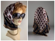 Vintage 1950s Square Patterned