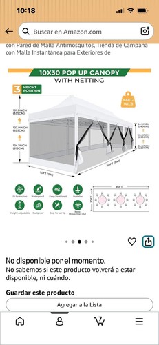 Outsunny 20 ft canopy - 20,