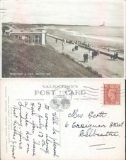 Promenade and cafe at the