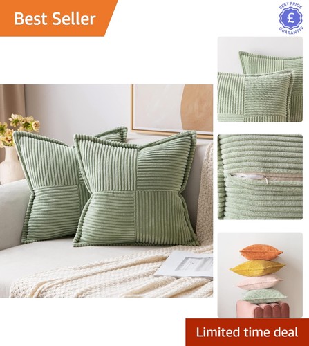 Ribbed velvet sofa cushion - sofa,