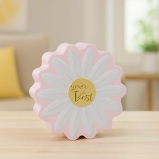 Biscuit Tin Daisy Flower