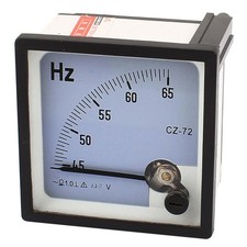 45-65Hz AC 220V Frequency Tester Analog Panel Meter 1.0 Accuracy Class