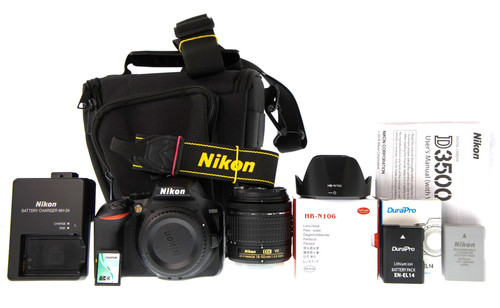 Nikon d3500 dslr camera with - nikon,