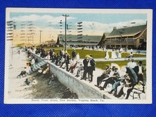 1925 Vintage Post Card: Beach