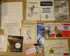 Various Johnson Outboard