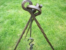 Cooking Tripod Deluxe Twisted