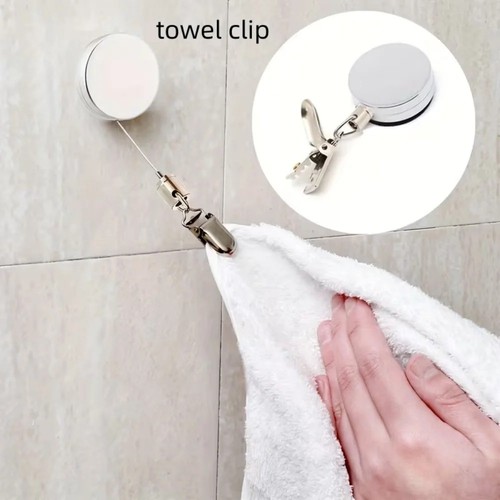 Retractable towel rack - towel,