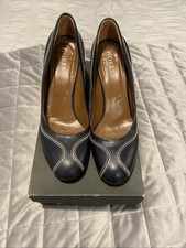 HOBBS Women’s Leather Navy Court Shoes, Size 6.5UK/39.5EU, Excellent Condition