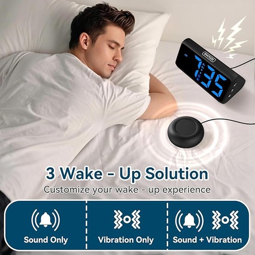 Netzu loud alarm clock - netzu,