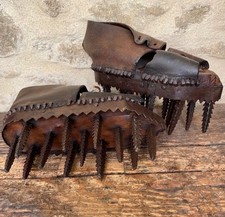 Rare pair of Chestnut shoes