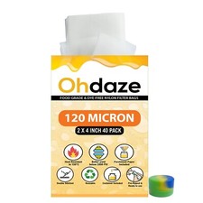 Ohdaze 2x4 inch 40 Pack 120 Micron Press Bags