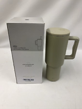 Simple Modern Trek 40oz Stainless Steel Lidded Tumbler w/Straw Almond Colour