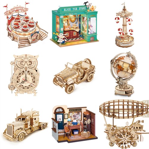 Robotime jigsaw puzzle - 3d,