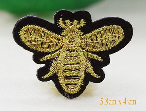 Pieces bee bug iron sew - ,