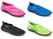 BOYS GIRLS AQUA BEACH SURF WET WATER SOCKS SWIMMING BEACH SHOES UK SIZE 13-5