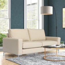 Baltic Faux Leather 3 Seater
