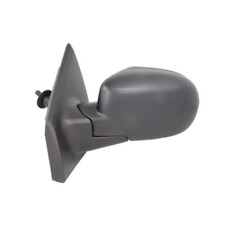 For Renault Clio MK3 2009-2013 Black Manual Door Wing Mirror Left Passenger Side