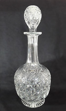 Thomas Webb Cut Glass Footed Decanter - Wellington