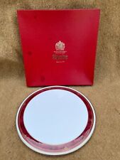 VINTAGE SPODE BORDEAUX CAKE PLATE / TRIVET STAND ON ORIGINAL BOXED