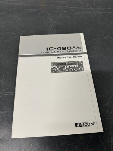 Icom 490a 430mhz - 430mhz, uhf