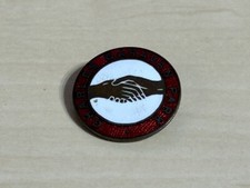 Vintage Charles Caravan Park Enamel Badge Holiday Park ? Residential ? Union ?