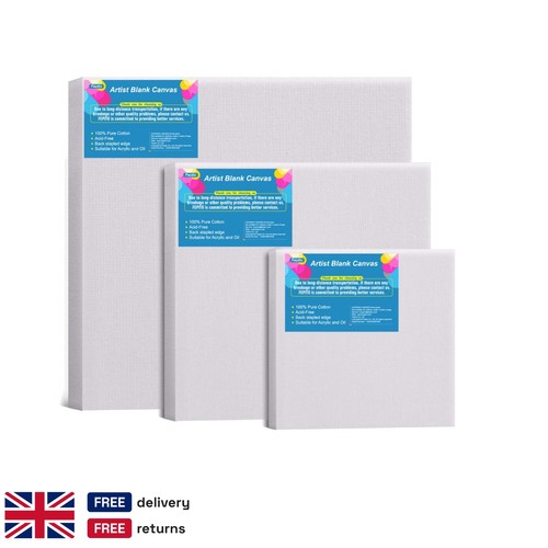 Pre stretched square canvas - square,