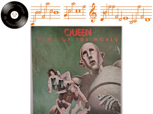 Queen news the world vinyl - queen,