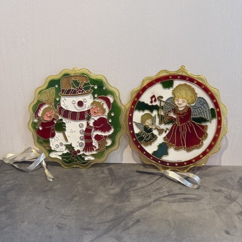 Vintage plastic stained glass - vintage,